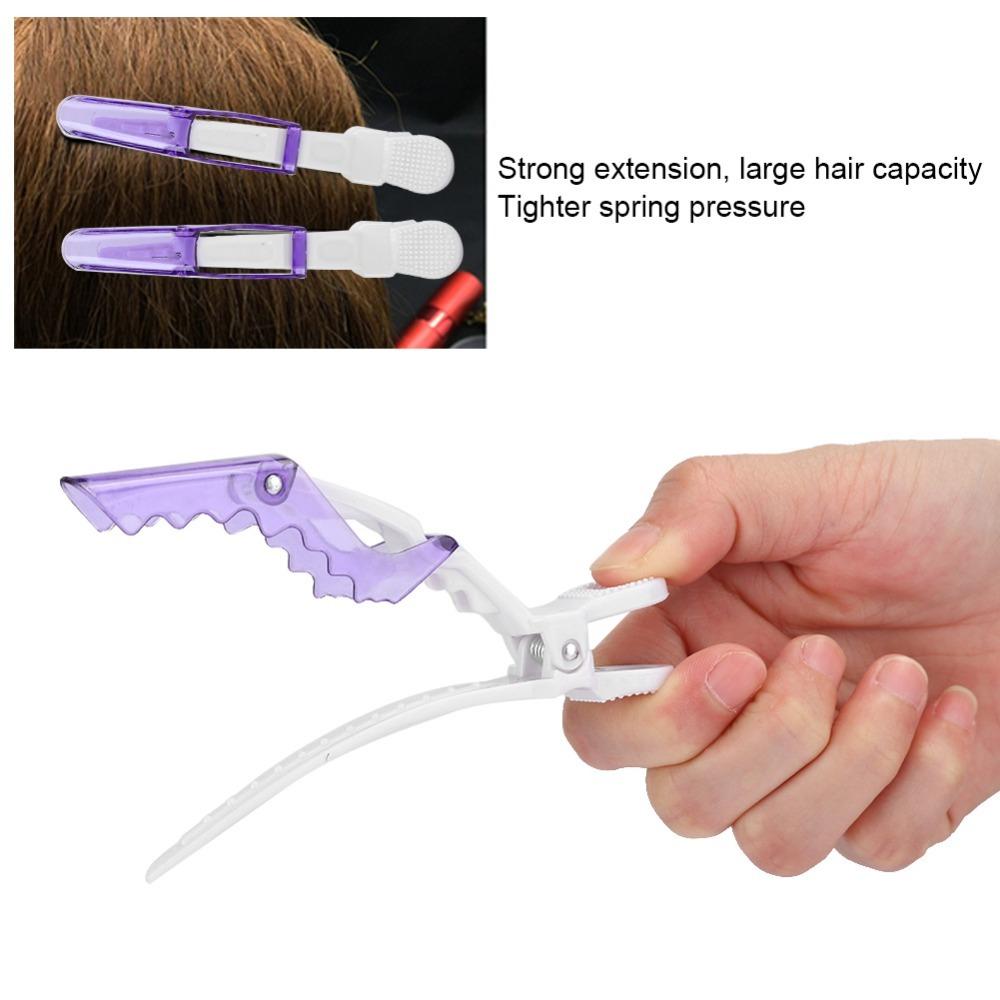 10pcs Strong Extension Hair Partition Clip Large Capacity Hairdressing Clip Hair Salon