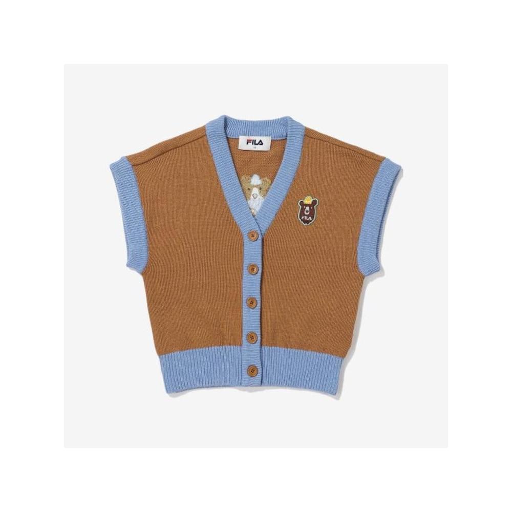 

[fila Kids] [исследовать] Вязаный жилет Fk2ste3104x Cal q0zFk2ste3104xCal CAMEL/110