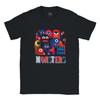 Colorful Monsters T-Shirt: Funny Cartoon Graphic Tee