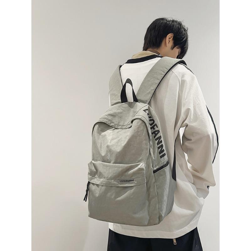 Large capacity casual backpack New college student schoolbag Computer backpack Travel backpack