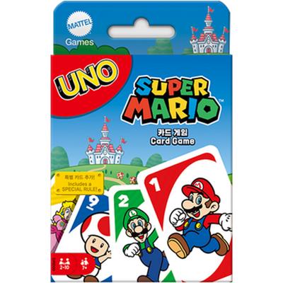 Korea Board Games Uno Super Mario, Mixed Colors Korean Popular Toys