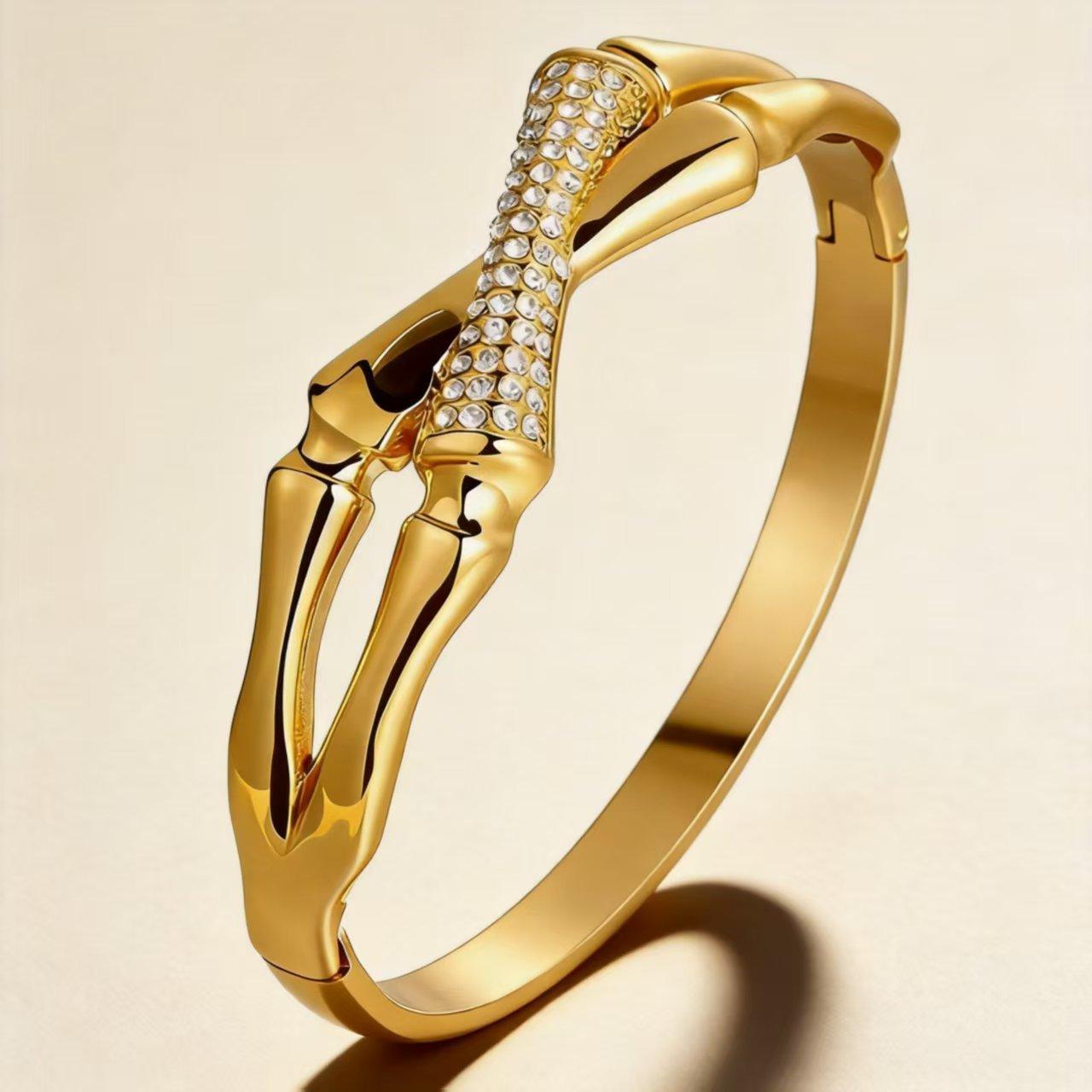 Light Luxury, Fashionable, Simple and Versatile Cross Bracelet Bracelet One Size(16-22CM)