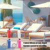 Mini Porte-clés de Plongée Pour les Passionnés de Sports Nautiques silicones alliages Construction Pratique pour le Voyage Solution de Transport