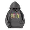 Child Fashion Lightweight Long Sleeve Pullover With Pockets  Print Hoodie