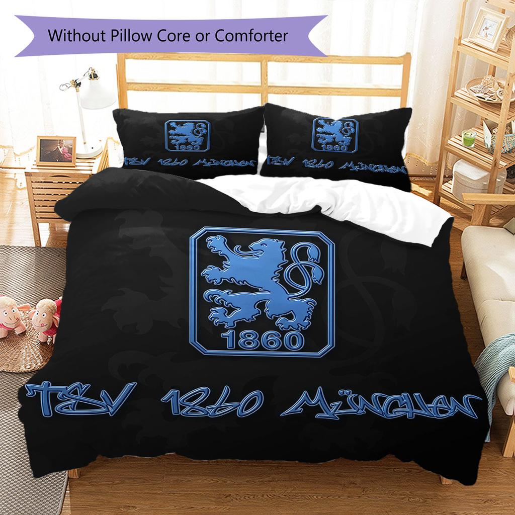 M60 Bedding Quilt Set Quilt Cover Pillowcase Home Decoration Birthday Gift (1 * duvet cover + 2 * pillowcase, without core)