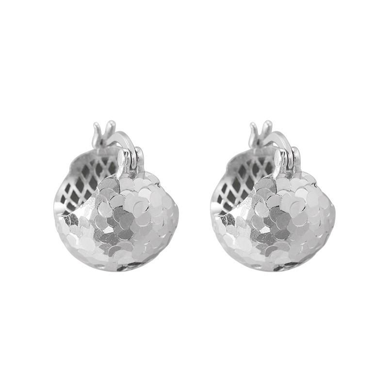 Sterling Round Stud Earrings Women Minimalist Elegant Hypoallergenic Jewelry 2025 Collection 925 Sterling Silver