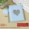 Cute Heart Design Photocard Holder 3 Inch 40 Pockets Hollow Photo Album for Teen Idol Lomo Card Collection Organization