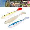 22.5CM/68G Large T-Tail Bionic Soft Lure, Realistic Fishing Bait with Paddle Tail, Artificial Swimbait for Freshwater Saltwater Trout Bass Fishing
