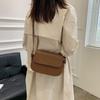 New Fashion Casual Small Square Bag Women's Solid Color Versatile Shoulder Messenger Bag