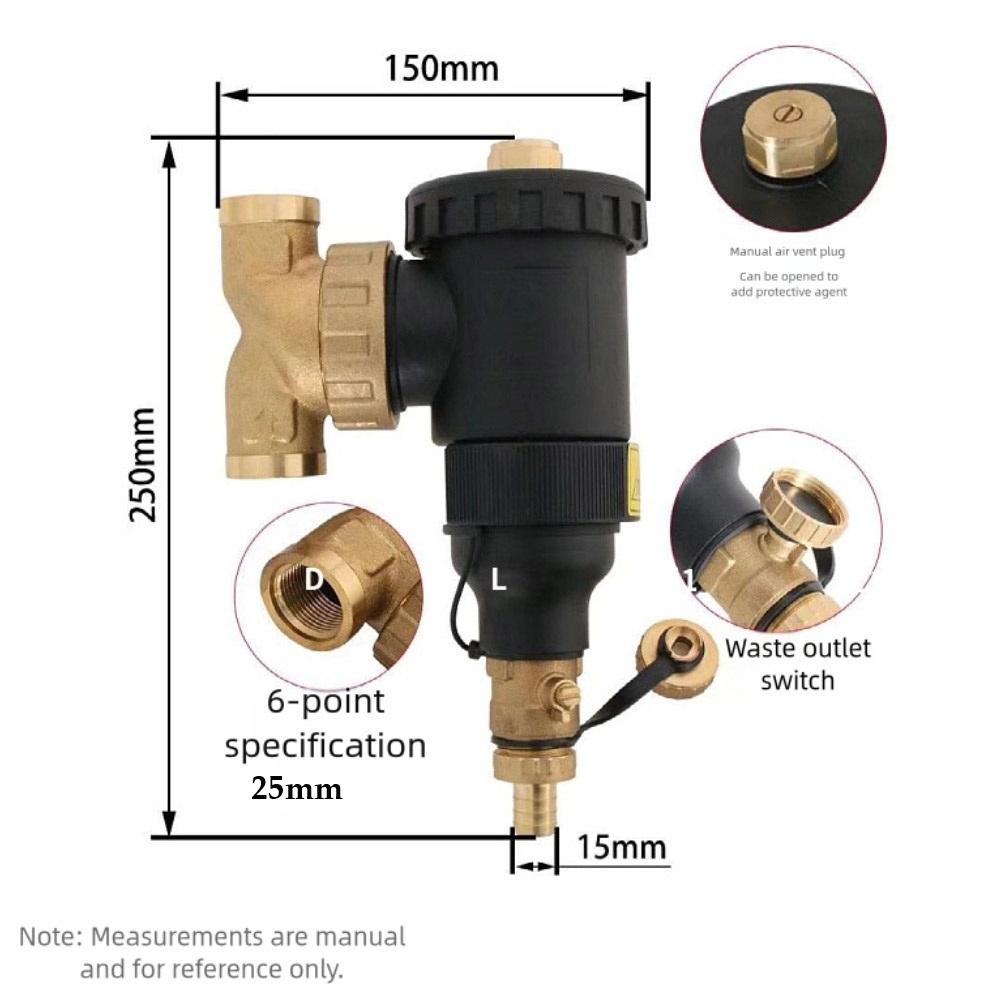1pc Magnetic Heating Filter  Magnetic Central