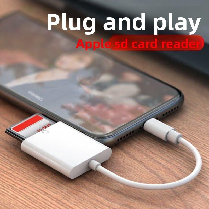 Sd Tf Lightning Card Reader Compatible Camera Mobile Data Supplies Tools