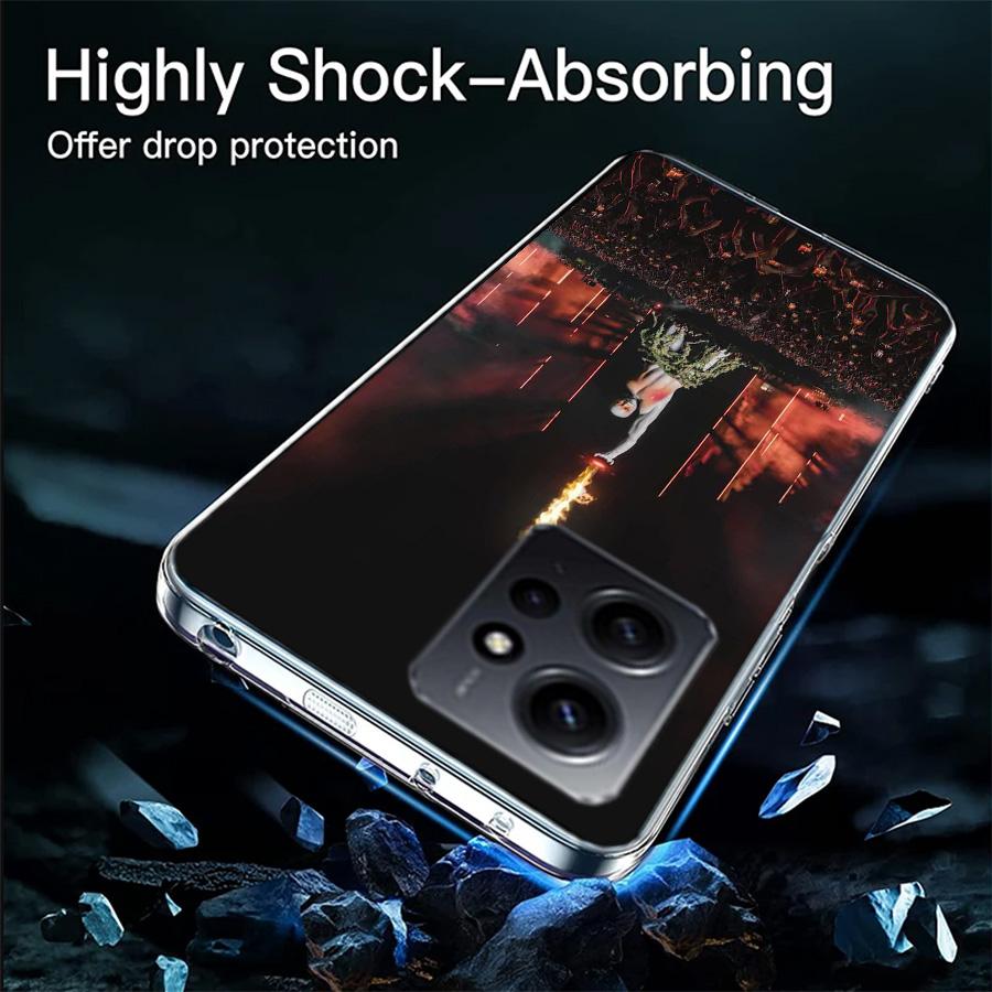 DJ A-Afterlife Anyma Phone Case For Redmi 12 13C 12C 15C 9 10 10C Note 13 Pro Plus 14 15 Pro 9T 9C 9A TPU Soft Cover Clear Cell