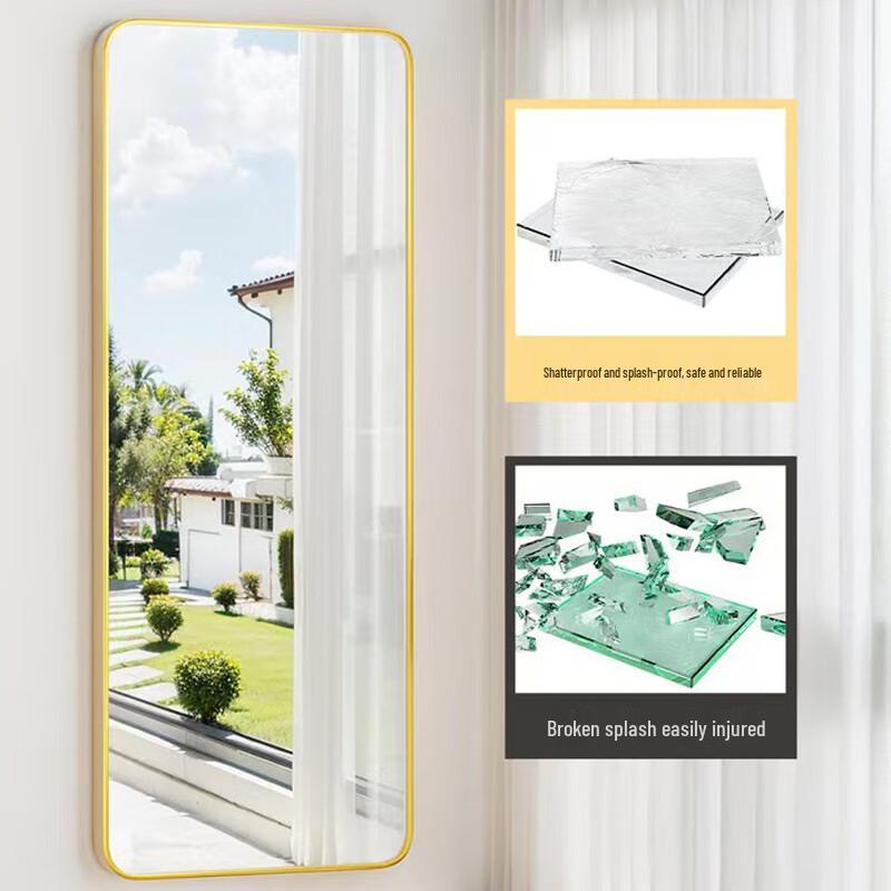 Lustro do garderoby naścienne pełnej długości Nastide GZC614