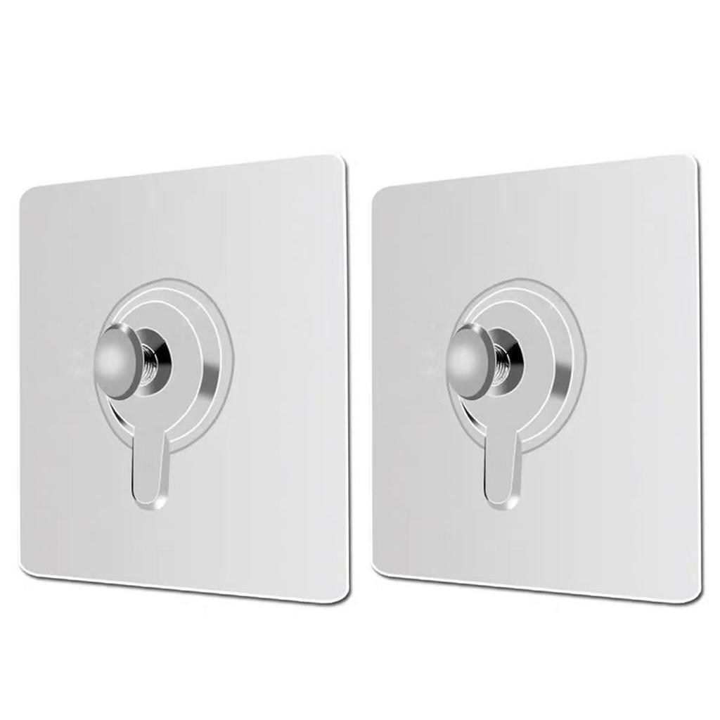 Transparent Wall Screw Nail Free Wall Hook Adhesive Wall Hangers for Mount Wall Shelf Picture Hanging Kitchen