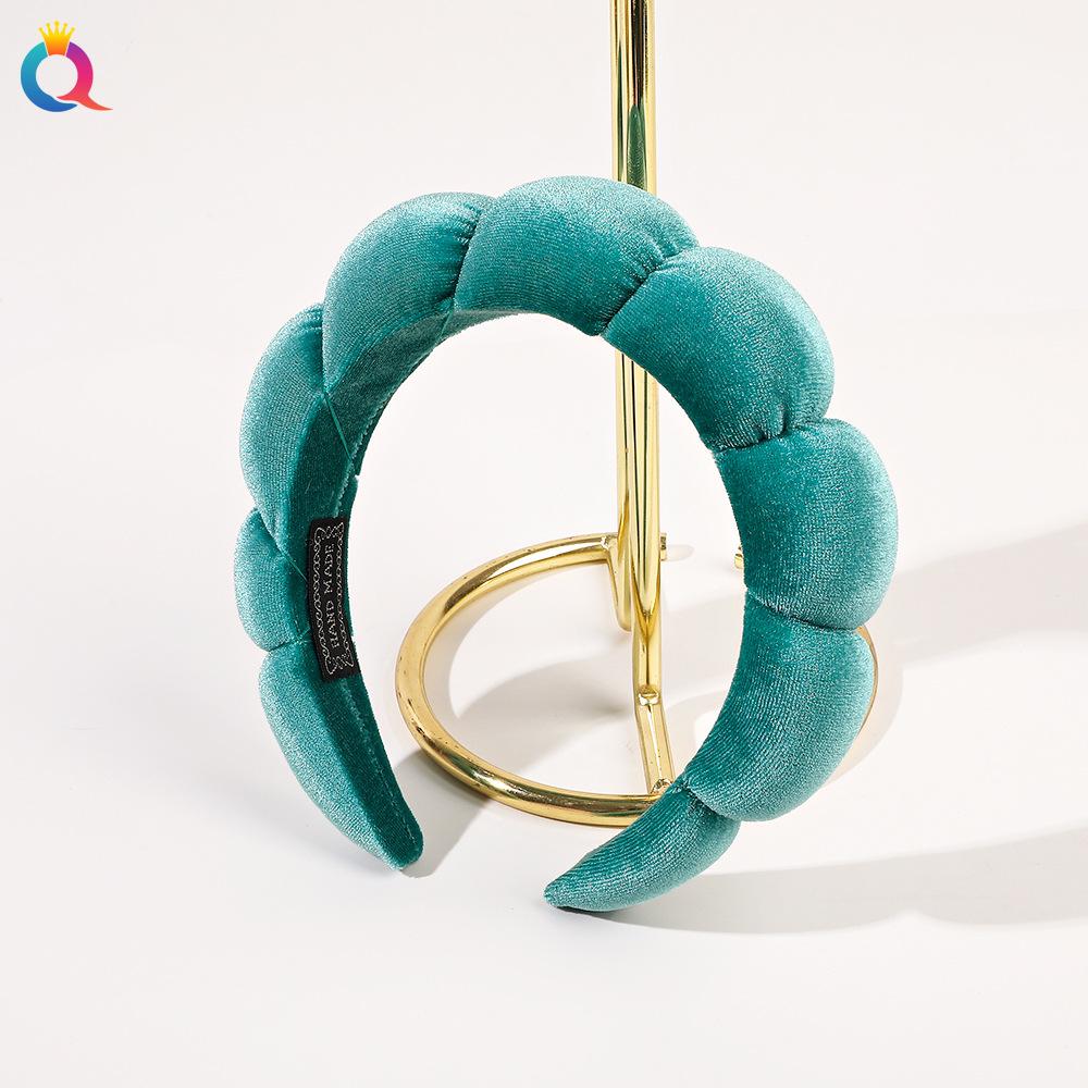 Fluffy Sponge Headband High Cranial Top Spa Headband Headband Headpiece