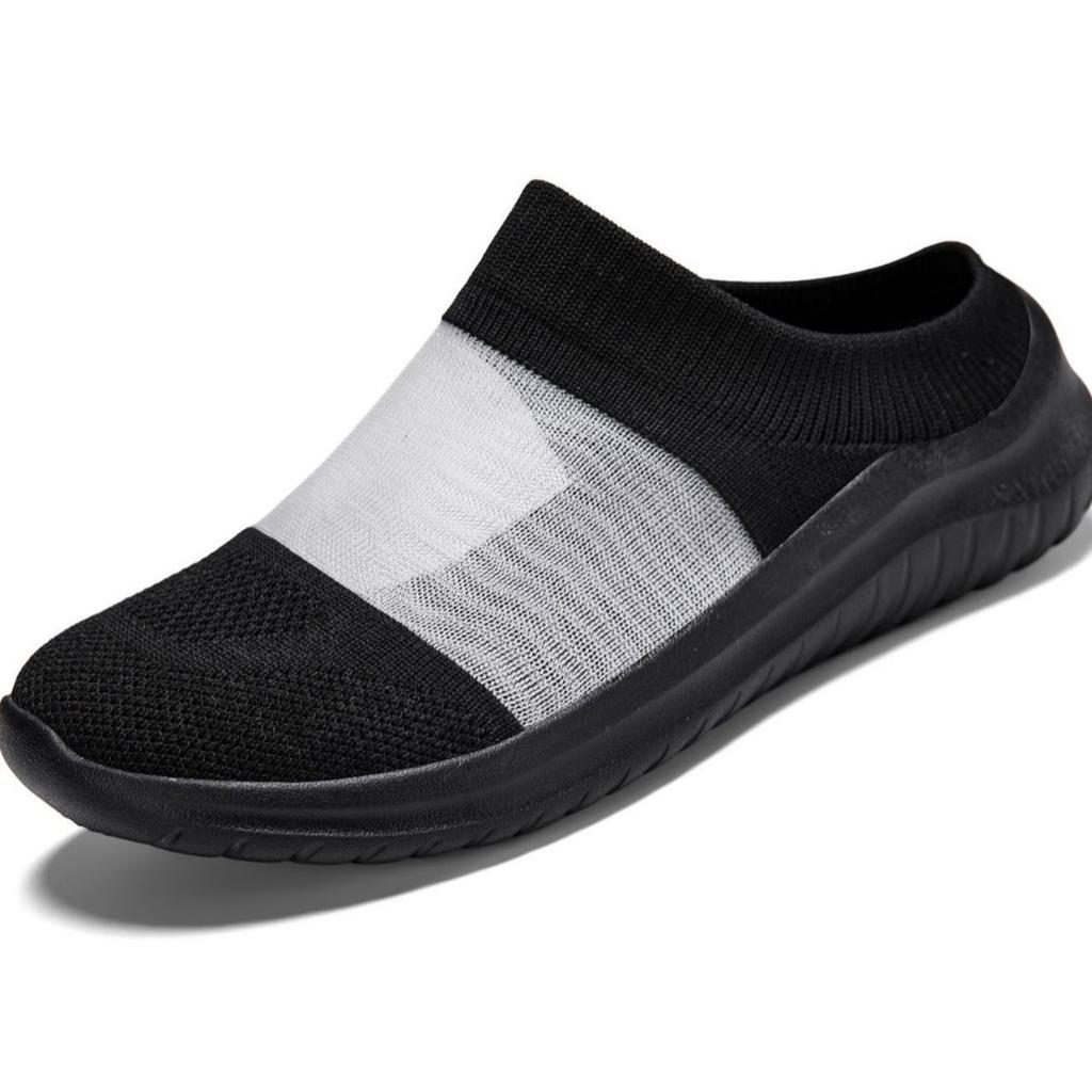 Spring And Summer One-Pedal Breathable Mesh Shoes Couple'S Fly-Woven Foot Socks Casual Shoes Men'S Shoes Women'S Shoes