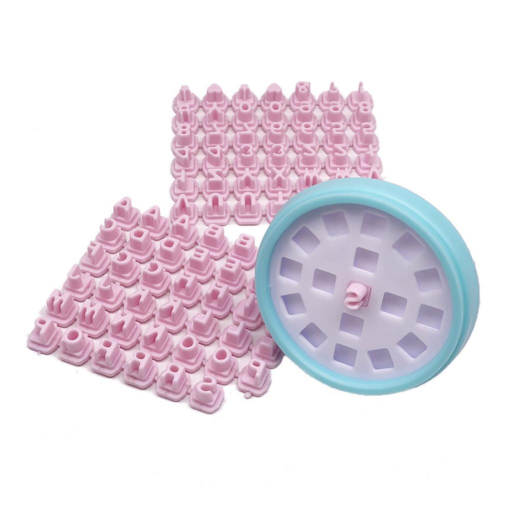 Cookie Biscuit Alphabets Stamps for Cake Baking Clay DIY Embosser Mold Family Communication Gift Letter Dessert Molds