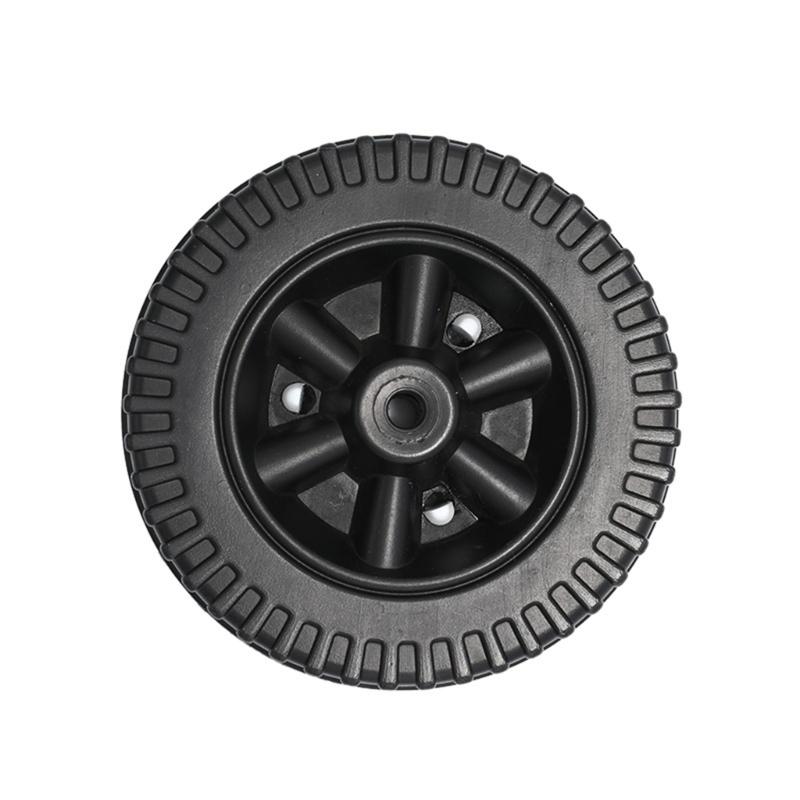Heavy Duty 6" Barbecue Grills Casters Heatproof Plastic Construction Easy Installation Suitable Accessories