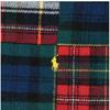 Polo Ralph Lauren Pc1363 600 Pony Patchwork Plaid Check Fransen Schal