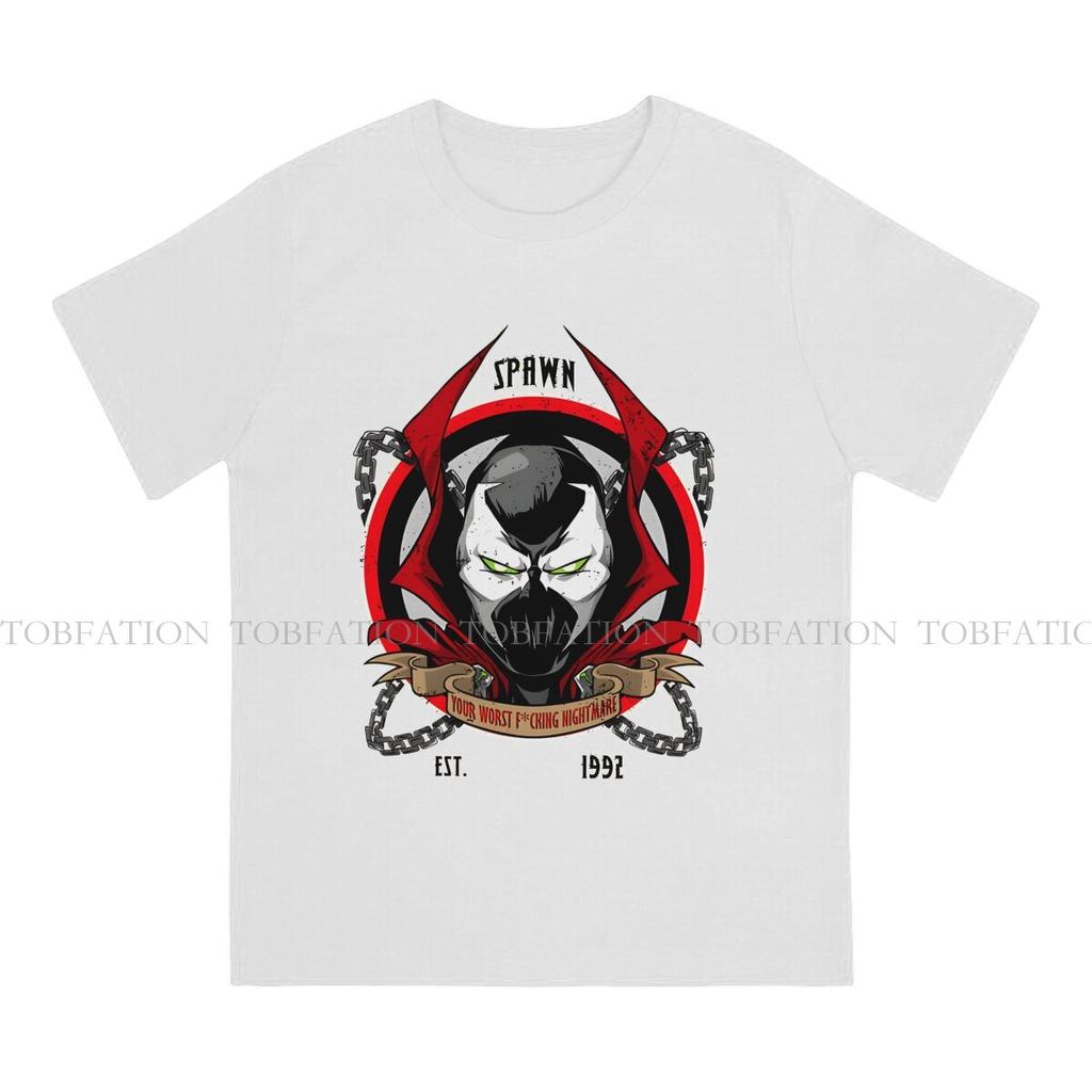 Your Worst Nightmare Men TShirt Spawn Comic Crewneck Short Sleeve 100 Cotton T Shirt Funny High Quality Birthday Gifts