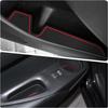 Auovo Cup Holder Ert Door Liners Compatible With Toyota Corolla Hatchback Accessories -2025 2026 Car Console Cup Holder Door Pocket Mats Pads For