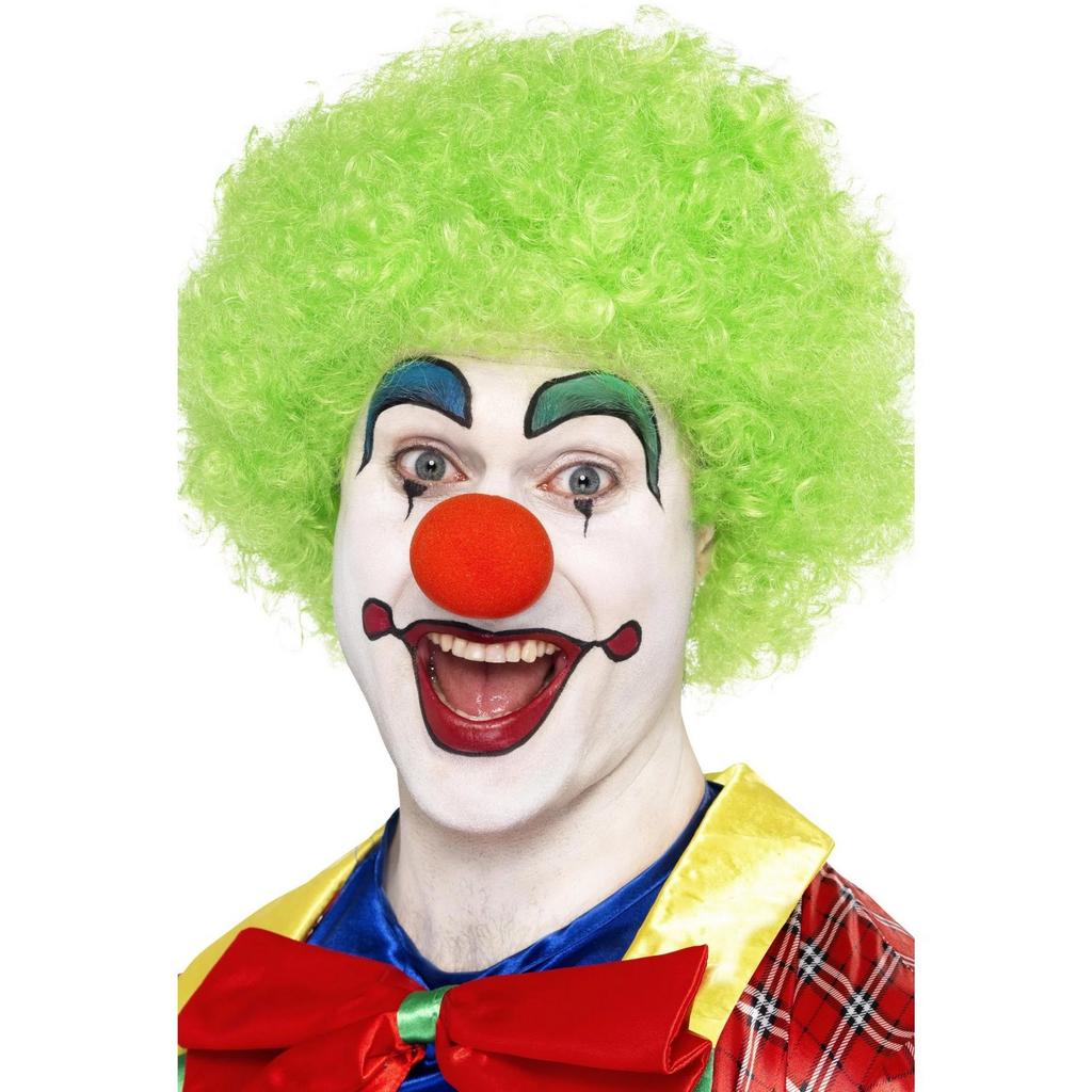 Smiffys Unisex dospělé Crazy klaun paruka