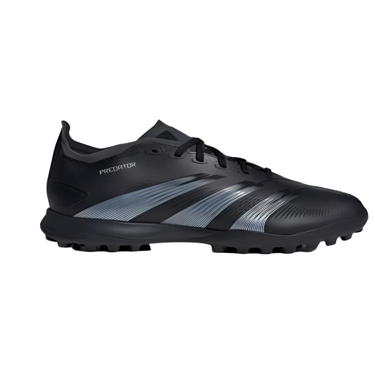 New Adidas Predator 24 League Low Turf Core Black Carbon IE2614