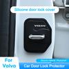 2/4 szt. Osłony Zamków Drzwi Samochodu Stal Nierdzewna Akcesoria Ochronne Do Volvo Rdesign Polestar AWD V50 S60 XC60 S40 XC40 XC90 V60