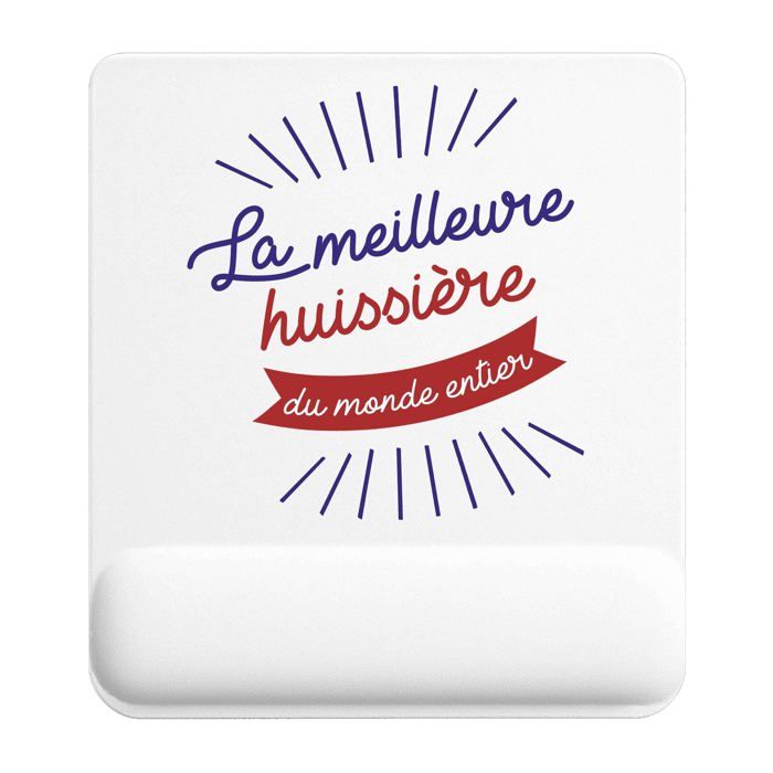 Tapis de souris - PLANETEE - Design unique - 22 x 18 cm - 3 mm - Surface anti‑dérapante