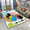Barbapapa Cartoon Anime Carpet for Living Room Sofa Coffee Table Bedroom Rug Kitchen Kids Door unslip floor Mat Birthday gift