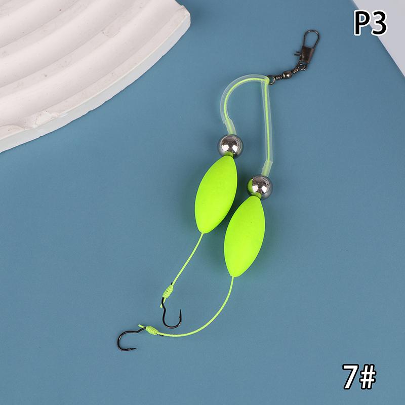 

1 Pcs Double Hook Fishing Hair Rigs Hook Suspension Anti Bottom Carp Fishing Hook Pesca Ready Made Carp Rigs Fishing Lure hook-7