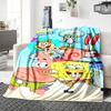 1Pc Spongebob Squarepants Adventure Blanket Soft Throw Blanket For Home Bedroom Bed Sofa Travel Office Solid Christmas Blanket