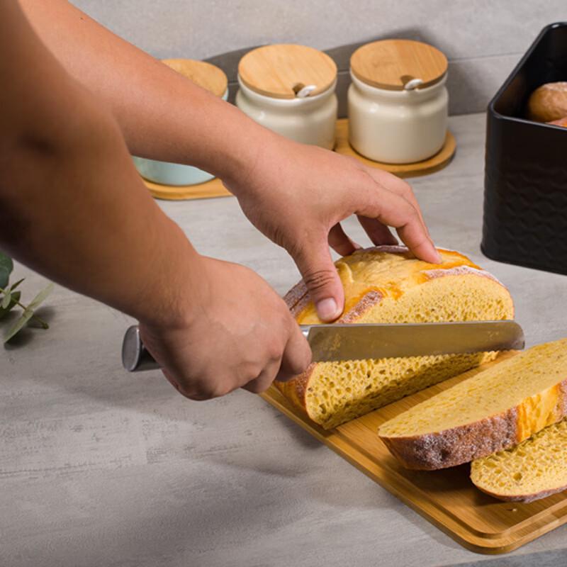 Breathable Square Metal Bread Box
