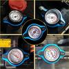 For Racing Thermostatic Gauge Radiator Cap 1.1 Bar Big Head Water Temp Meter US