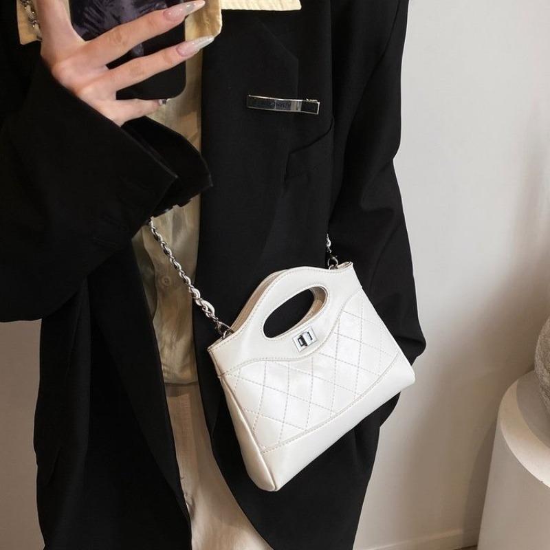 

Классические дизайнерские сумки через плечо из искусственной кожи для женщин, новые модные сумки через плечо с цепочкой, женские маленькие сумки с клапаном