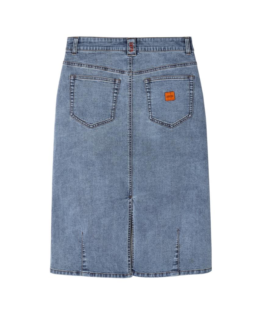 Brompton London W Denim Skirt - M/Blue (P261Wsk460)