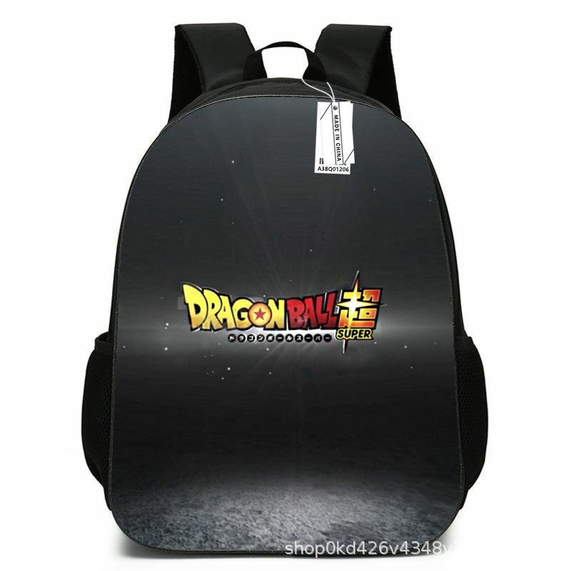 

Анимационный мультфильм Dragon Ball Школьный рюкзак для начальной и средней школы Рюкзак Рюкзак Большой вместимости Рюкзак Wukong 15 inch backpack