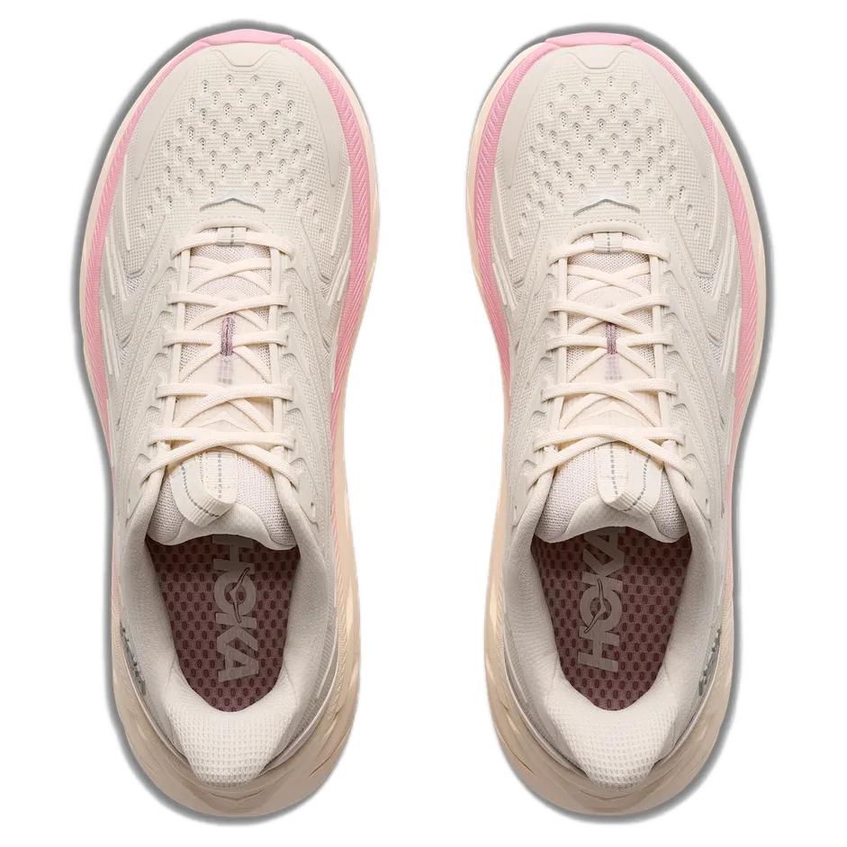 HOKA ONE ONE Clifton Running Shoes Women's Low-top Elegant Stone White