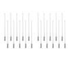 20 Pieces Copper Silver Long Pin DIY Scarf Collar Lapel Find