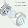 Portable Leafless Neck Fan: Silent, USB Rechargeable, Foldable, Mini Pocket Design