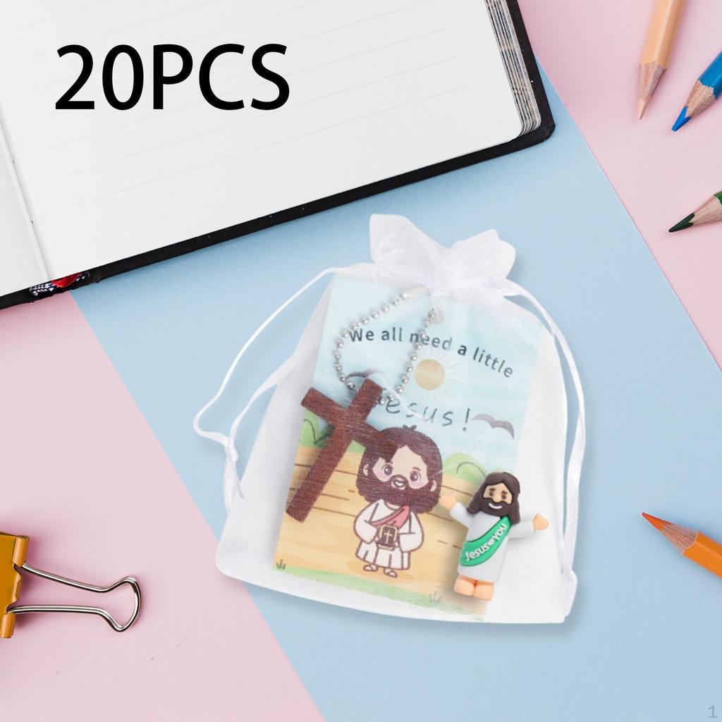 Jesus Figurines for Pocket Play, Religious Statues Easter And Sunday School