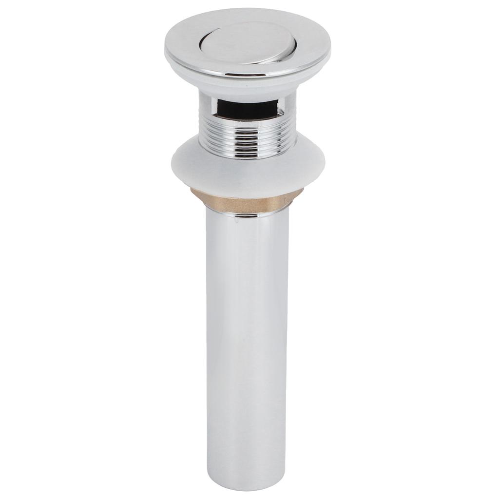Bathroom Sink Drain Anti Clog Basin Popup Bounce Draining Stopper with Protective CoverWithout