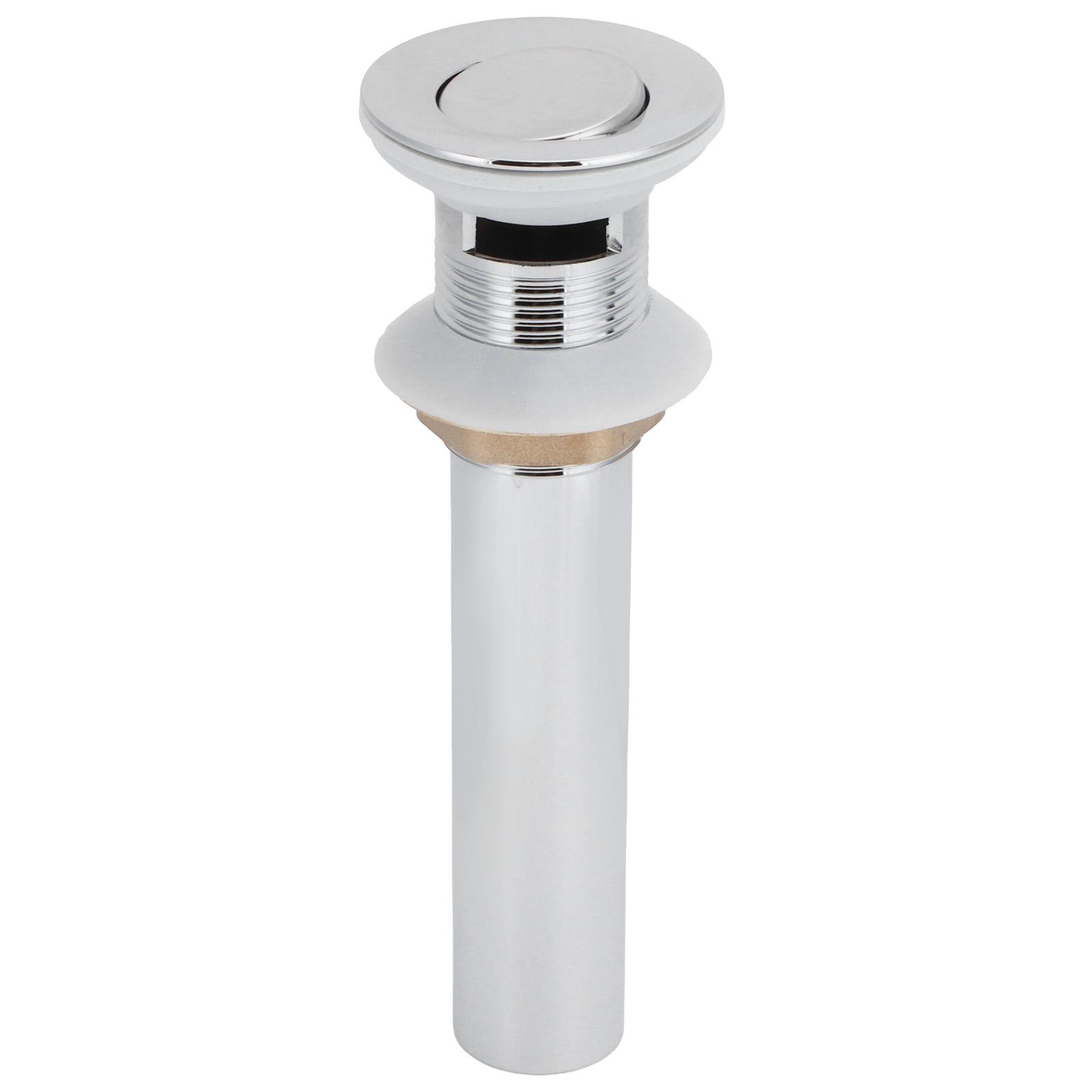 

Слив для раковины в ванной комнате, защита от засоров, всплывающий донный клапан для раковины, пробка для слива с защитной крышкойБез