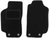 Black Front Floor Mats For: Saab 9-5 I Y3SE Sedan, Station Wagon (1997-2005)