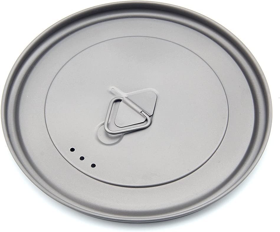 

TOAKS Lid for Titanium Pots or Cups, 80mm/95mm/115mm/130mm/145mm/170mm (115mm) серый