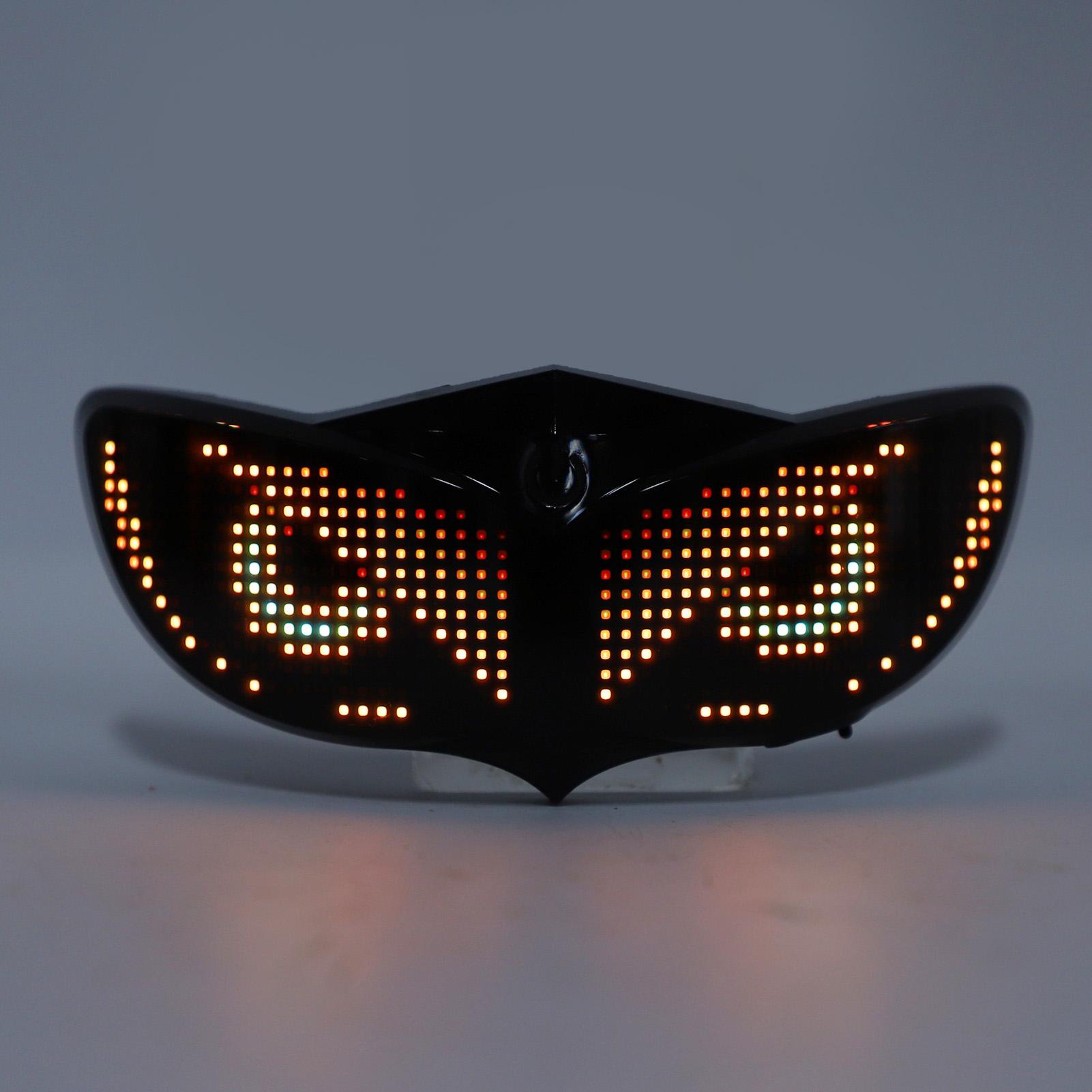 Intelligent Helmet LED Warning Light Fun