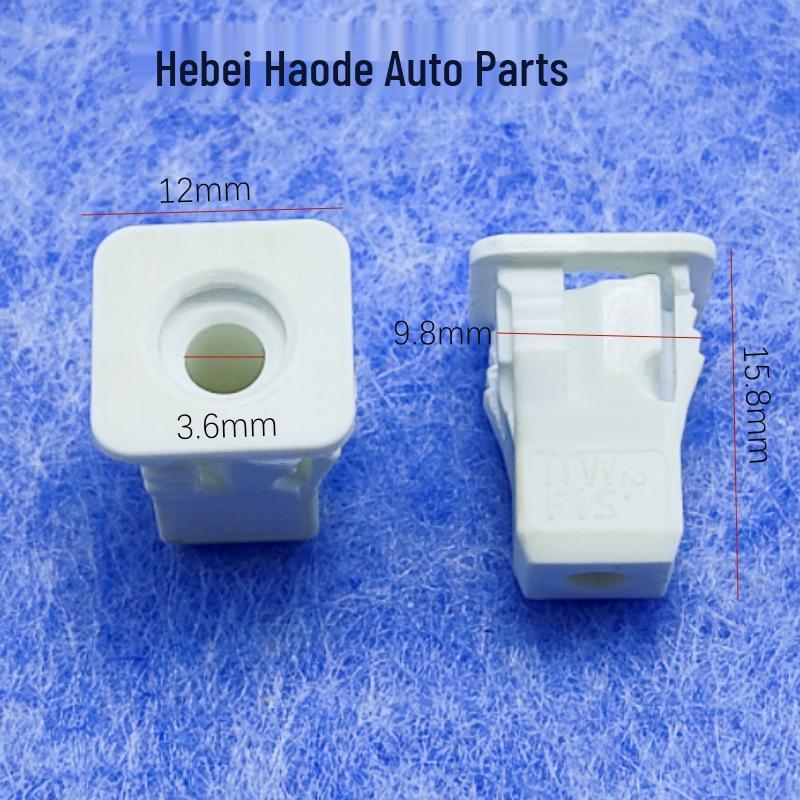 Tesla-Compatible Car Snap Fastener for Self-Tapping Screw Fixing License Plate