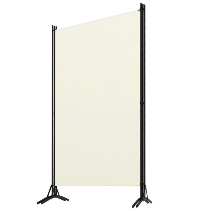 VidaXL Room Divider 3 Panels Cream White 260x180 Cm