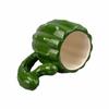 Nordic Creative Cactus Ceramic Water Cup Mug Couple Gift Cup Plant Shape Creative 3D Advertising Cup