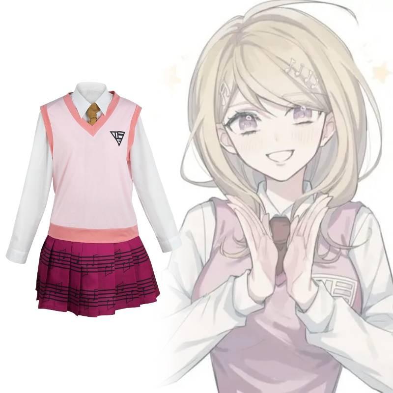Danganronpa V3 Cosplay Costume For Women With Cotton Fabric For Anime Role Play